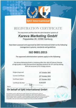 Certificate ISO 9001:2008